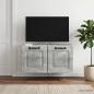 Preview: ARDEBO.de - Wandmontierter TV-Schrank Betongrau 59,5 x 41 x 30 cm