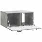 Preview: Wandmontierter TV-Schrank Betongrau 59,5 x 41 x 30 cm