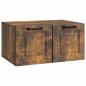 Preview: Wandmontierter TV-Schrank Geräucherte Eiche 59,5 x 41 x 30 cm