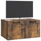 Preview: Wandmontierter TV-Schrank Geräucherte Eiche 59,5 x 41 x 30 cm
