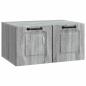 Preview: Wandmontierter TV-Schrank Graues Sonoma 59,5 x 41 x 30 cm