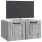 Preview: Wandmontierter TV-Schrank Graues Sonoma 59,5 x 41 x 30 cm