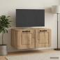Preview: ARDEBO.de - Wandmontierter TV-Schrank 59,5 x 41 x 30 cm Artisan-Eiche