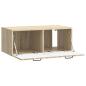 Preview: Wandmontierter TV-Schrank Sonoma-Eiche 78,5 x 41 x 30 cm