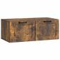 Preview: Wandmontierter TV-Schrank Geräucherte Eiche 78,5 x 41 x 30 cm