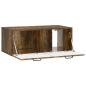 Preview: Wandmontierter TV-Schrank Geräucherte Eiche 78,5 x 41 x 30 cm