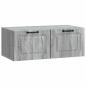 Preview: Wandmontierter TV-Schrank Graues Sonoma 78,5 x 41 x 30 cm
