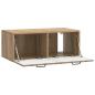 Preview: Wandmontierter TV-Schrank 78,5 x 41 x 30 cm Artisan-Eiche