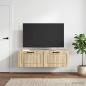 Preview: ARDEBO.de - Wandmontierter TV-Schrank Sonoma-Eiche 98 x 41 x 30 cm