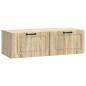 Preview: Wandmontierter TV-Schrank Sonoma-Eiche 98 x 41 x 30 cm
