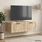 Preview: Wandmontierter TV-Schrank Sonoma-Eiche 98 x 41 x 30 cm