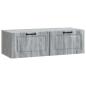 Preview: Wandmontierter TV-Schrank Graues Sonoma 98 x 41 x 30 cm
