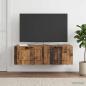 Preview: Wandmontierter TV-Schrank Altholz 98 x 41 x 30 cm Holzwerkstoff