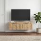 Preview: ARDEBO.de - Wandmontierter TV-Schrank 98 x 41 x 30 cm Artisan-Eiche