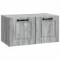 Preview: Wandmontierter TV-Schrank Graues Sonoma 59,5 x 31 x 30 cm