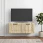 Preview: ARDEBO.de - Wandmontierter TV-Schrank Sonoma-Eiche 78,5 x 31 x 30 cm