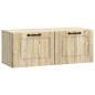 Preview: Wandmontierter TV-Schrank Sonoma-Eiche 78,5 x 31 x 30 cm