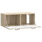 Preview: Wandmontierter TV-Schrank Sonoma-Eiche 78,5 x 31 x 30 cm