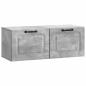 Preview: Wandmontierter TV-Schrank Betongrau 78,5 x 31 x 30 cm