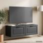 Preview: Wandmontierter TV-Schrank Schwarz 98 x 31 x 30 cm Holzwerkstoff