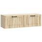 Preview: Wandmontierter TV-Schrank Sonoma-Eiche 98 x 31 x 30 cm