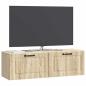 Preview: Wandmontierter TV-Schrank Sonoma-Eiche 98 x 31 x 30 cm
