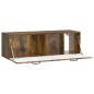 Preview: Wandmontierter TV-Schrank Geräucherte Eiche 98 x 31 x 30 cm