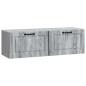 Preview: Wandmontierter TV-Schrank Graues Sonoma 98 x 31 x 30 cm