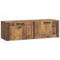 Preview: Wandmontierter TV-Schrank Altholz 98 x 31 x 30 cm Holzwerkstoff