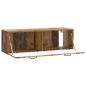 Preview: Wandmontierter TV-Schrank Altholz 98 x 31 x 30 cm Holzwerkstoff