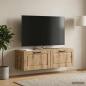 Preview: ARDEBO.de - Wandmontierter TV-Schrank 98 x 31 x 30 cm Artisan-Eiche