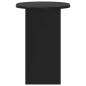 Preview: Beistelltisch Schwarz 50 x 39,5 x 55 cm Holzwerkstoff
