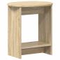 Preview: Beistelltisch Sonoma-Eiche 50 x 39,5 x 55 cm Holzwerkstoff