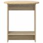 Preview: Beistelltisch Sonoma-Eiche 50 x 39,5 x 55 cm Holzwerkstoff