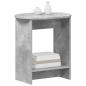Preview: Beistelltisch Betongrau 50 x 39,5 x 55 cm Holzwerkstoff