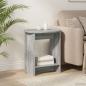 Preview: ARDEBO.de - Beistelltisch Sonoma-Grau 50 x 39,5 x 55 cm Holzwerkstoff