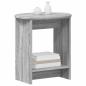 Preview: Beistelltisch Sonoma-Grau 50 x 39,5 x 55 cm Holzwerkstoff