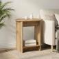 Preview: ARDEBO.de - Beistelltisch Artisan-Eiche 50 x 39,5 x 55 cm Holzwerkstoff