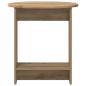 Preview: Beistelltisch Artisan-Eiche 50 x 39,5 x 55 cm Holzwerkstoff
