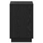 Preview: Beistelltisch Schwarze Eiche 60 x 40 x 65 cm Holzwerkstoff