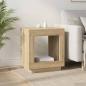 Preview: ARDEBO.de - Beistelltisch Sonoma-Eiche 60 x 40 x 65 cm Holzwerkstoff