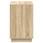 Preview: Beistelltisch Sonoma-Eiche 60 x 40 x 65 cm Holzwerkstoff