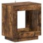 Preview: Beistelltisch Geräucherte Eiche 60 x 40 x 65 cm Holzwerkstoff