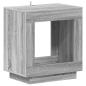 Preview: Beistelltisch Graues Sonoma 60 x 40 x 65 cm Holzwerkstoff