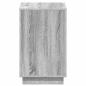 Preview: Beistelltisch Graues Sonoma 60 x 40 x 65 cm Holzwerkstoff