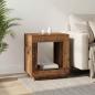 Preview: ARDEBO.de - Beistelltisch Altholz 60 x 40 x 65 cm Holzwerkstoff