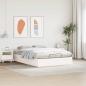 Preview: Ottoman-Bettgestell mit Stauraum Weiß 135 x 190 cm