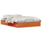Preview: Ottoman Bettgestell mit Stauraum Wachsbraun 150 x 200 cm