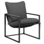 Preview: Gartensofa-set 3 stk. Schwarz und Anthrazit Stahl