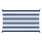 Preview: Sonnensegel Blau und Weiß 4 x 2,5 m 100 % Polyester Oxford